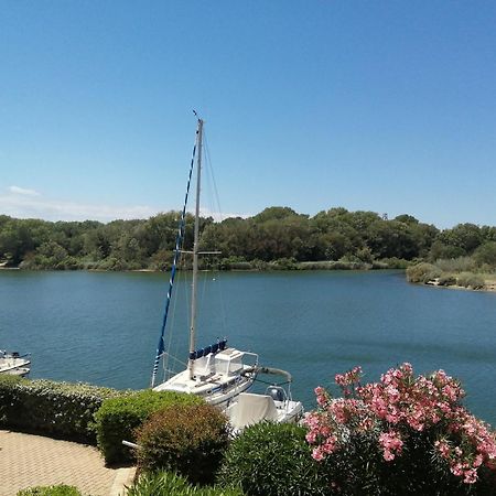 Vue Lagune Et Bateaux A 100M De La Plage Saint-Cyprien  Ngoại thất bức ảnh